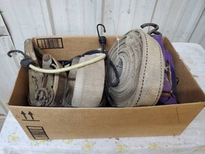 Lot of straps and bungees