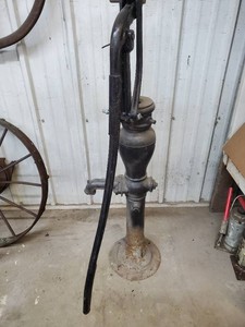 Antique well pump