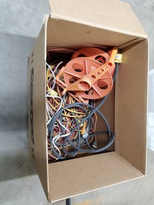 Box of extension cords