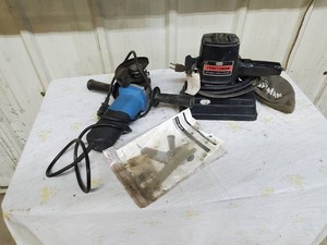 4 angle grinder and Sears Craftsman pad sander