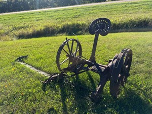 Horse drawn sickle mower McCormick brand