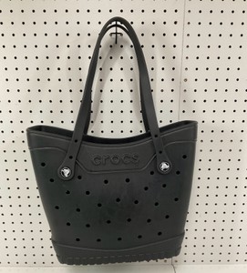 Croc Tote - Rubber Black in Color