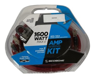 Scosche 1600 Amp Wiring Kit KPA5CCSD New