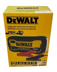 Dewalt Jump Starter Pack DXAELJ2SC 2500 Peak Amp
