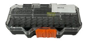 KLEIN TOOLS Precision Screwdriver Set 40 Tips, 6 14 in Overall Lg, Magnetic, Single End, 32717