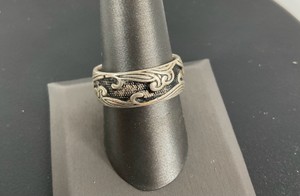 925 Silver Ring 15.81 gram  US 10