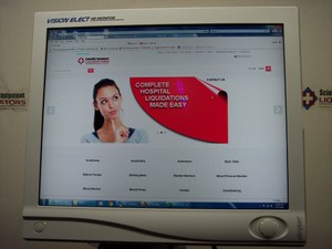 76489 - Stryker 240-030-930 21 Vision Elect Flat Panel Monitor
