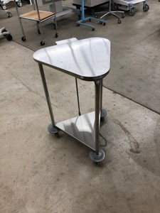 12694 - Generic Stainless Steel Triangular Laundry Hamper