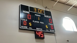 DAKTRONICS SCOREBOARD WITH SHOT CLOCK