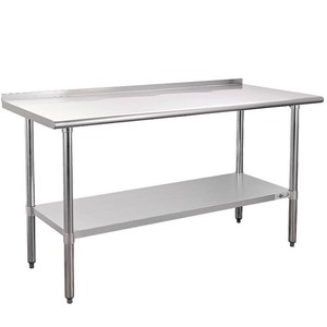 $206 Profeeshaw Stainless Steel Prep Table 24x60