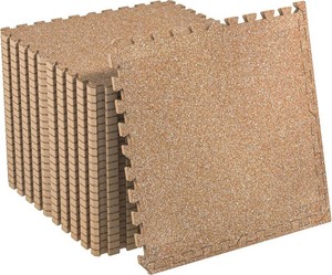 $260 SUPERJARE 0.56 Thick Gym Flooring 96 Sq Ft