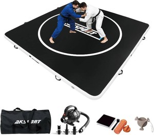 $320 AKSPORT Wrestling Mat 10x10FT PVC 4