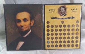 Lincoln Wheat Cent Collection 19091958  1909 V.D.B. & 1943 Steel Cent