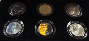 Thomas Jefferson Commemorative Coin Collection  6-Piece Presentation Set