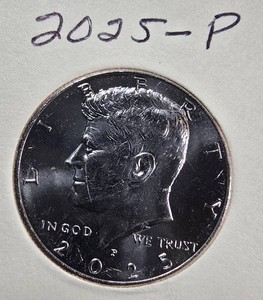 2025-P, 2025-D & 2025-S Kennedy Half Dollars  Littleton Album
