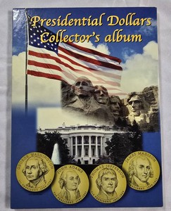 U.S. Presidential Dollar Collectors Album  20072016  39 Coins