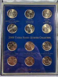 2009 U.S. Territories Quarter Collection  12 Coins  P & D Mints