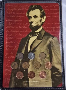 Lincoln One Cent Anniversary Collection  2009 Bicentennial & 1943 Steel Cent
