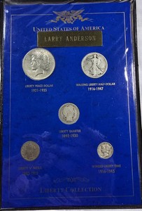 U.S. Liberty Collection  Peace Dollar, Walking Liberty Half & More  90% Silver Coins