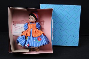 Vintage Madame Alexander Jamaica 542 Miniature Doll With Box 7H