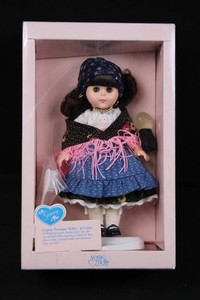 Vintage Ginny Gypsy Fortune Teller Doll With Box 10.5H