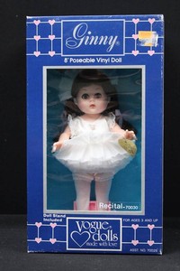 Vintage Ginny Vogue Dolls Recital 70030 8-Inch Vinyl Doll