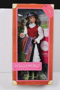 Barbie Collector Dolls of the World Chile Doll Pink Label