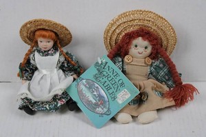 Anne of Green Gables Dolls & Book Mixed Lot