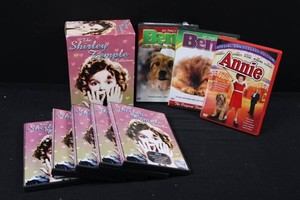 The Shirley Temple Collection, Benji & Annie DVD Mixed Lot
