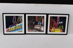 Framed Broadway Theater Photographs - a Bronx Tale & the Lion King (Lot of 3) 9 x 9