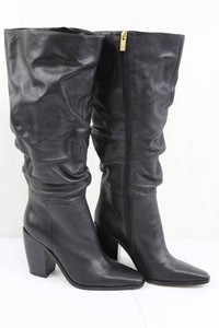 Vince Camuto Leather Tall Boots Size 7M Wide Calf