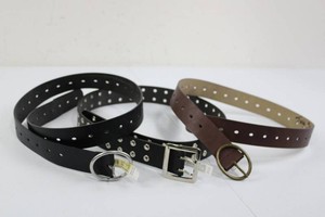 Womens Black & Brown Belts XL - Styles PWS18-0413 & PWS18-0170 (Lot of 3)