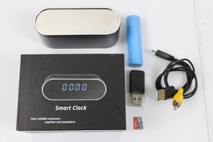 Smart Clock Digital Alarm Clock With Rechargeable Battery (tested)