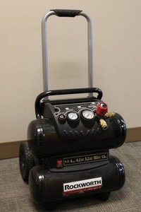 Rockworth Classic Air Portable Air Compressor - 4 Gal, 1.5 HP