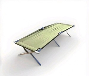 Military Issue Folding Cot - Olive Drab Fabric