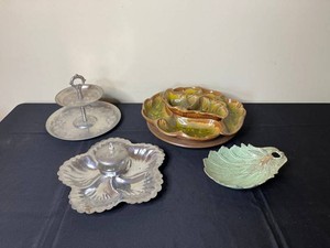 Serving Dishes - Vintage 4-Piece Mixed Lot