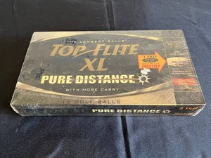 Golf Balls - Vintage Top-Flite XL Pure Distance - Unopened 15-Pack