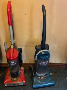 Upright Vacuum Cleaners - Dirt Devil Power Max & Hoover Fold Away Mixed Lot