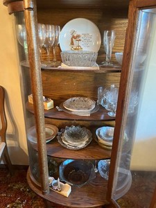 Vintage Glassware & China Mixed Lot - Royal Tara, Crystal & Stemware - Curio NOT Inc