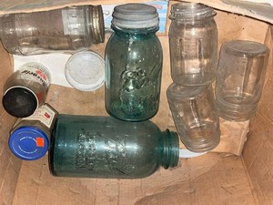 Mason Jars - Ball Perfect Mason & Assorted Glass