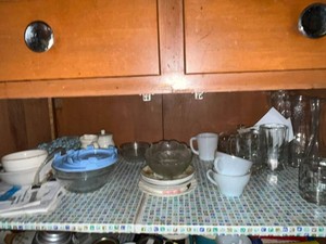 Glassware & China Mixed Lot - Assorted Tableware and Serving Pieces