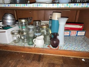 Kitchenware Mixed Lot - Black & Decker Knife, Cookie Press & Glassware