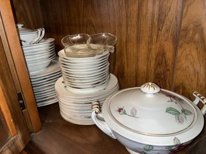 Porcelain Dinnerware - Meijyo Floral China, Serving Pieces & Glassware