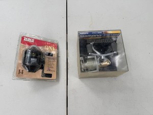 Fishing Reels - Shimano Spirex 2000FD & Zebco One Classic Mixed Lot