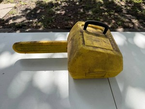 Vintage Gas Chainsaw - McCulloch MAC 110 With Case