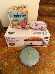 Slow Cookers & Roaster Oven - Rival Crock-Pot, Oster Mixed Lot