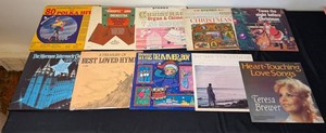 Vinyl Record Album Mixed Lot - Christmas, Hymns, Polka & Vocal