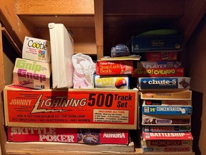 Vintage Board Game Collection - Monopoly, Trivial Pursuit & Stratego Mixed Lot