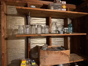 Vintage Canning Jars & Supplies Mixed Lot