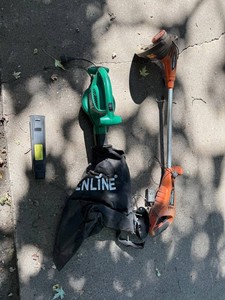 Electric Yard Tools - Gardenline Blower Vac & BlackDecker Trimmer Mixed Lot